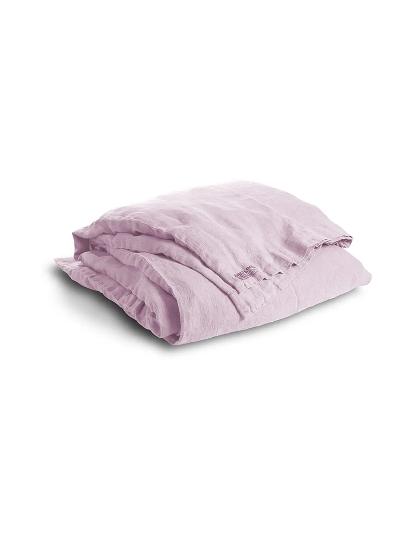 LOVELY LINEN | Leinen-Deckenbezug 135x200cm (Denim Blue) | rosa